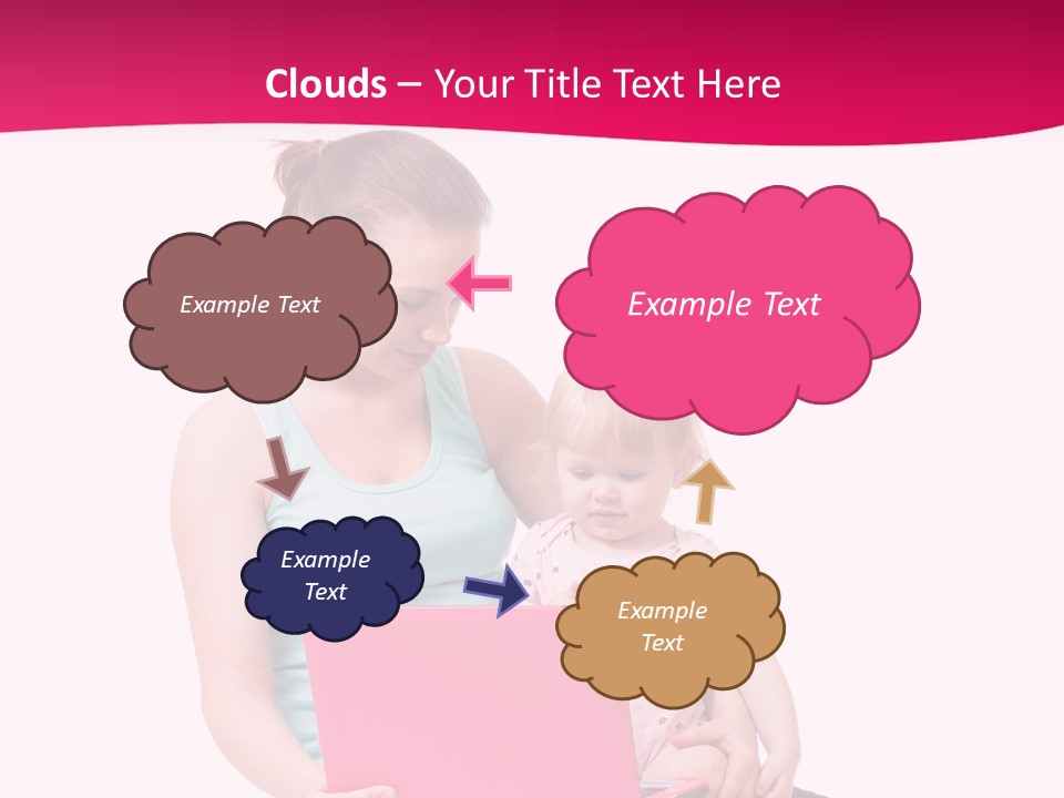 Girl Female Learning PowerPoint Template