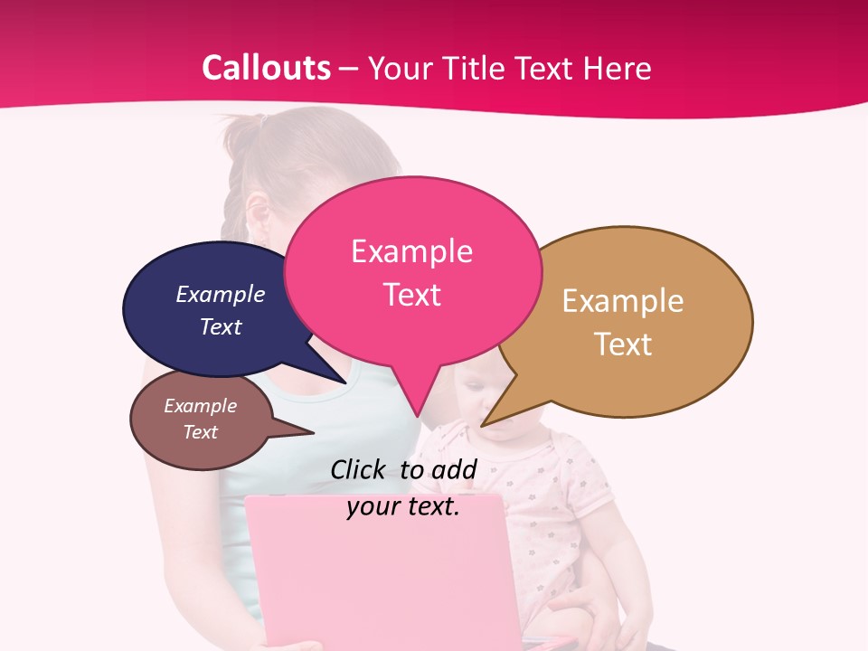 Girl Female Learning PowerPoint Template