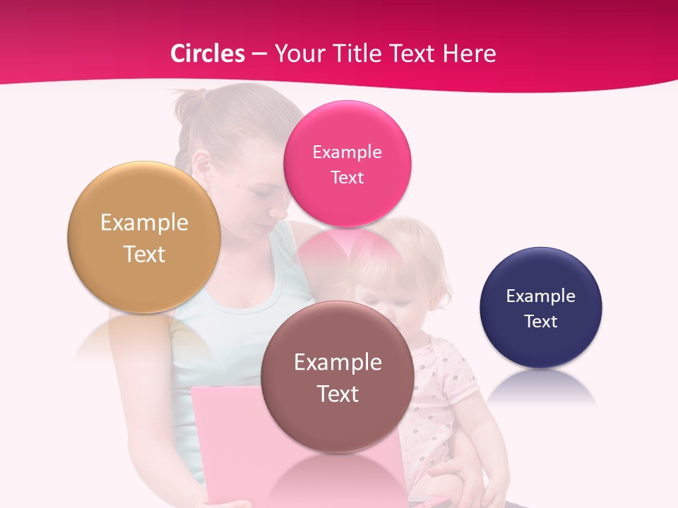 Girl Female Learning PowerPoint Template