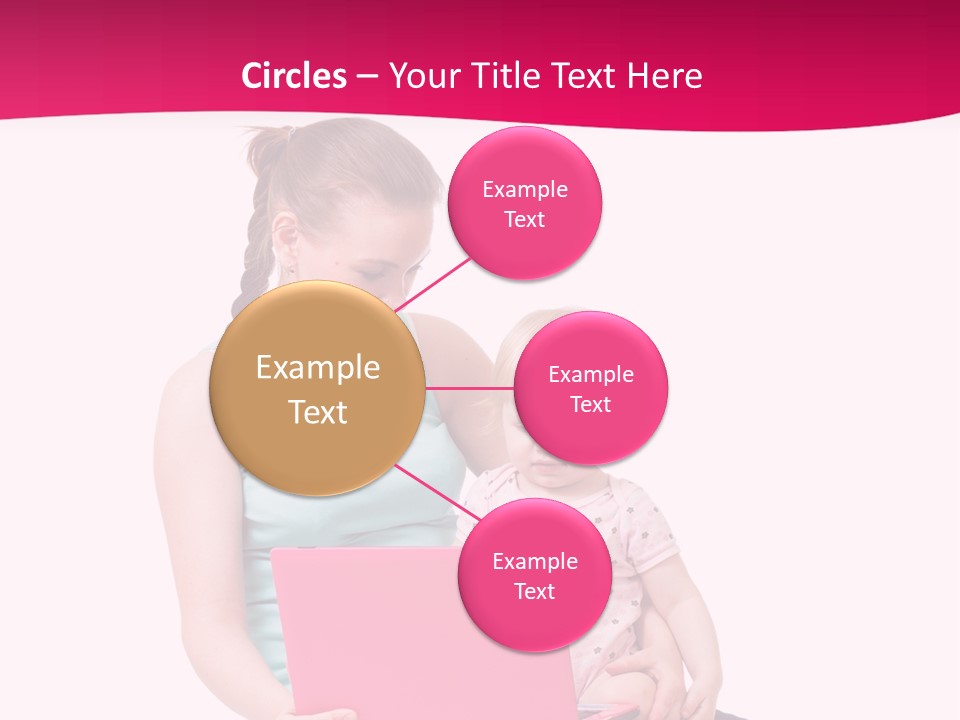 Girl Female Learning PowerPoint Template