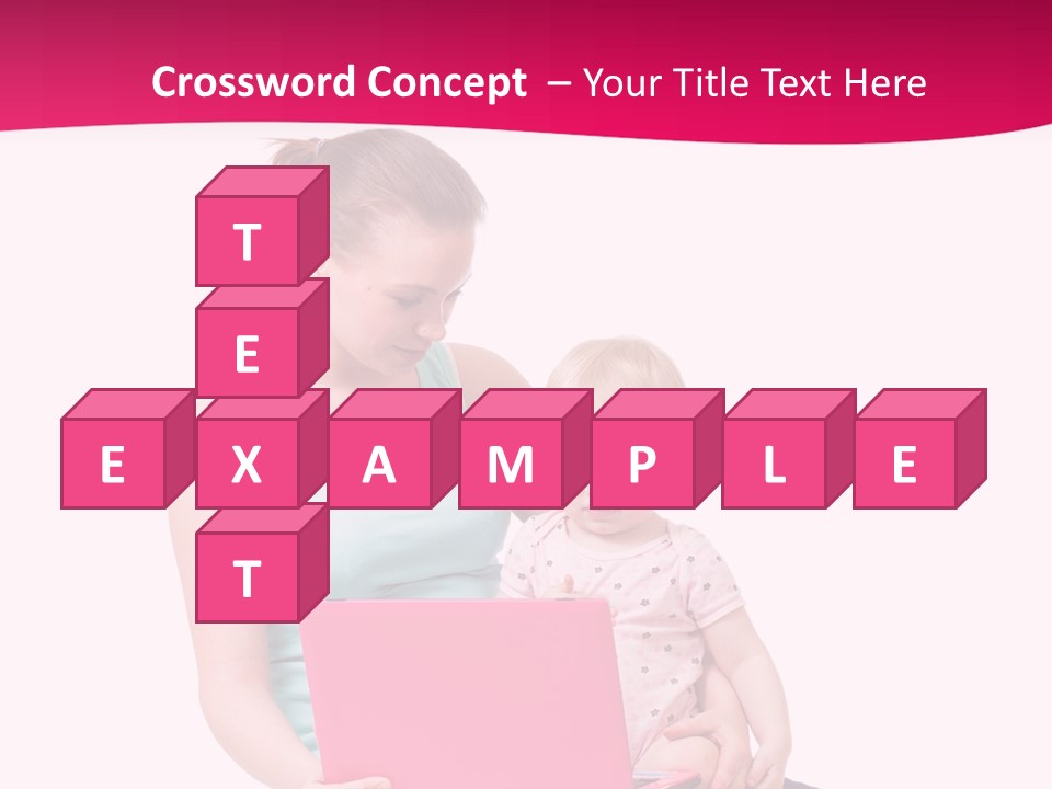 Girl Female Learning PowerPoint Template