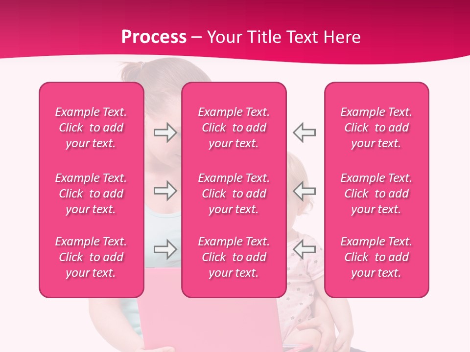 Girl Female Learning PowerPoint Template