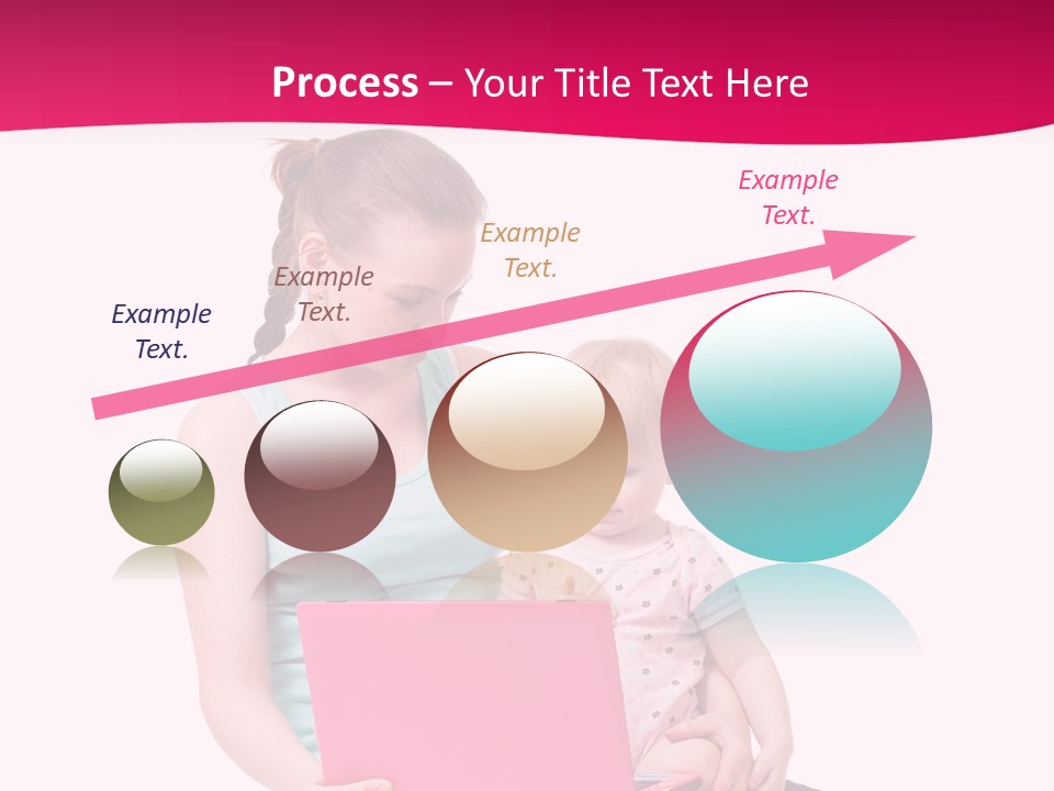 Girl Female Learning PowerPoint Template