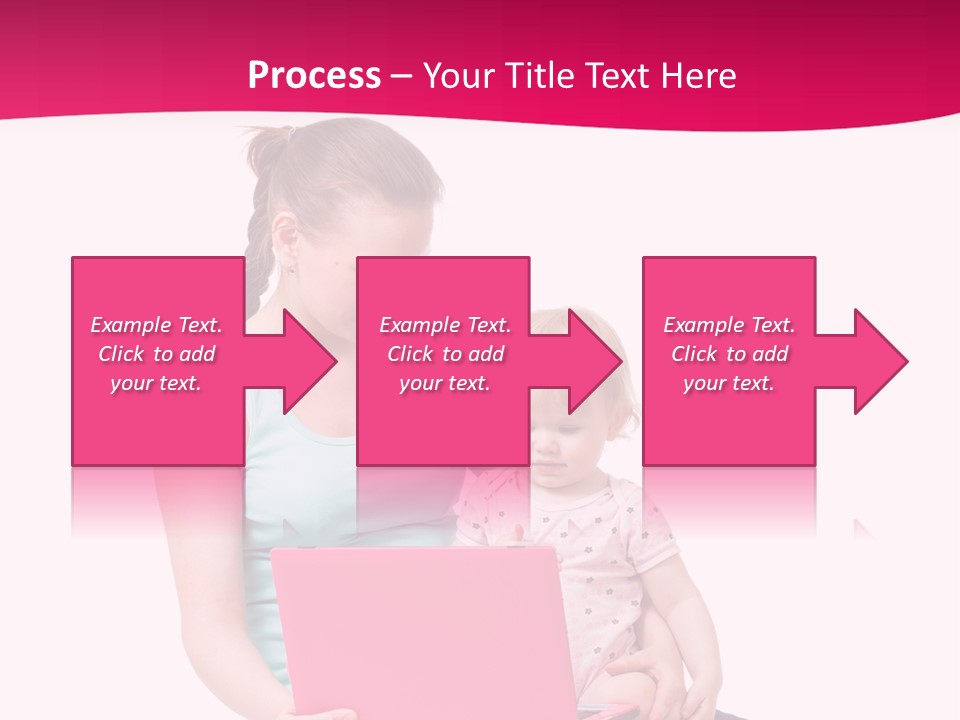 Girl Female Learning PowerPoint Template