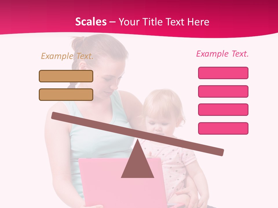Girl Female Learning PowerPoint Template