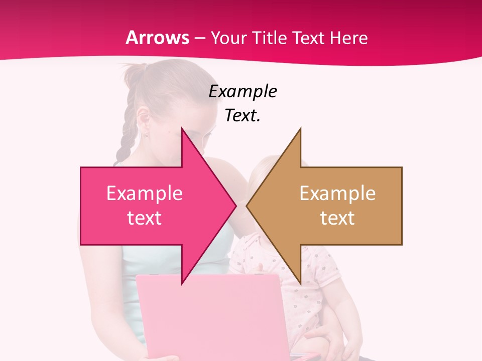 Girl Female Learning PowerPoint Template