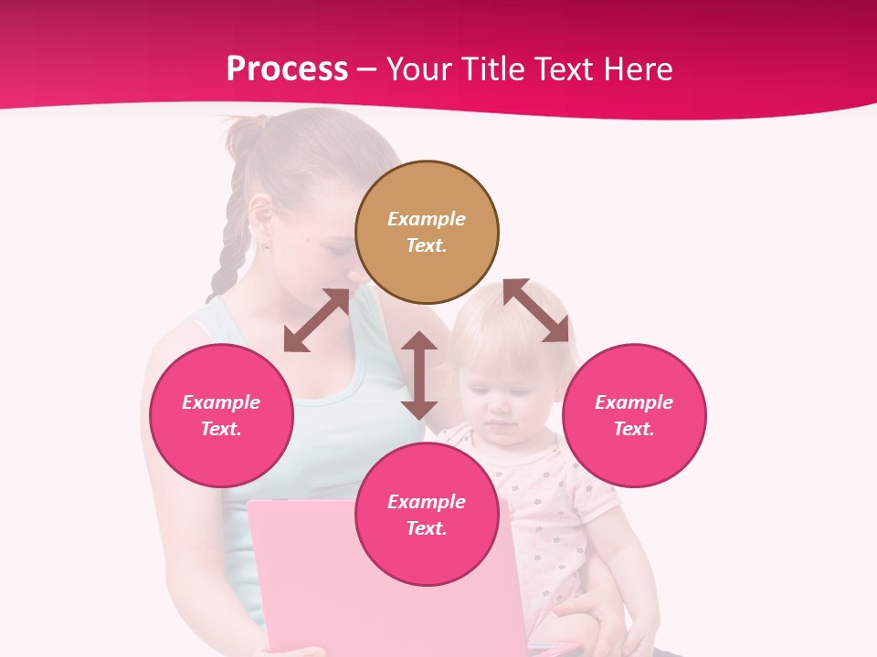 Girl Female Learning PowerPoint Template