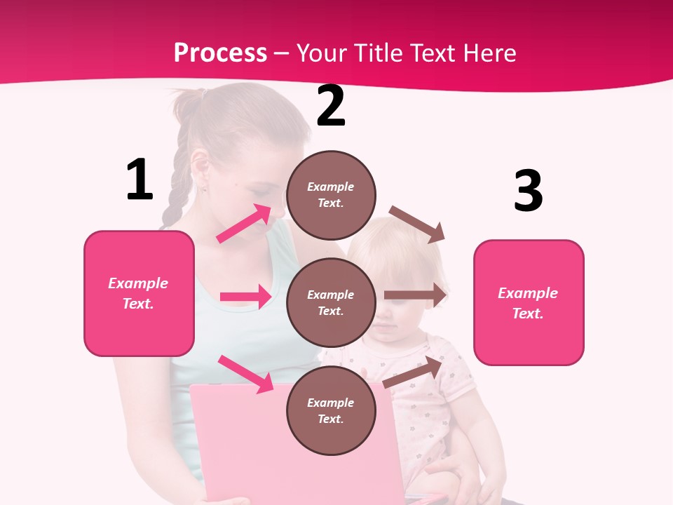 Girl Female Learning PowerPoint Template