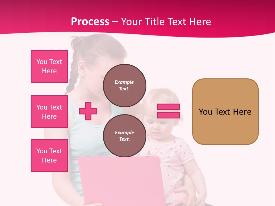 Girl Female Learning PowerPoint Template