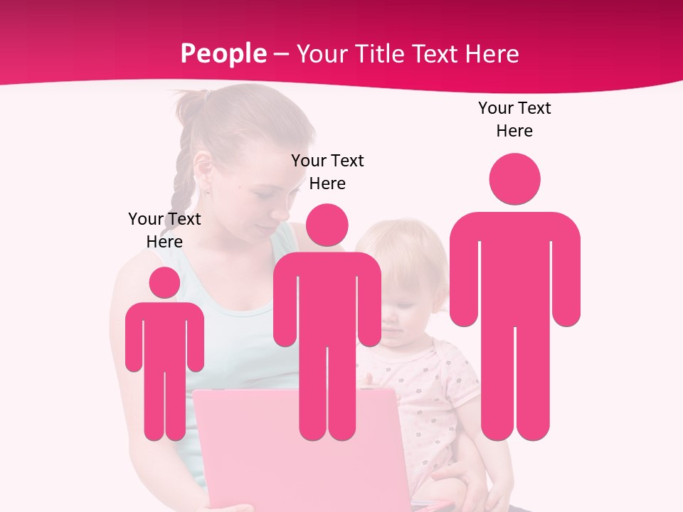 Girl Female Learning PowerPoint Template