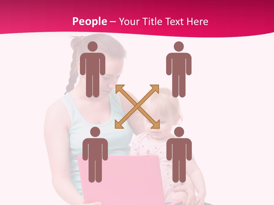 Girl Female Learning PowerPoint Template