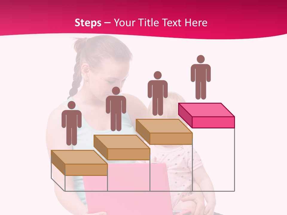 Girl Female Learning PowerPoint Template
