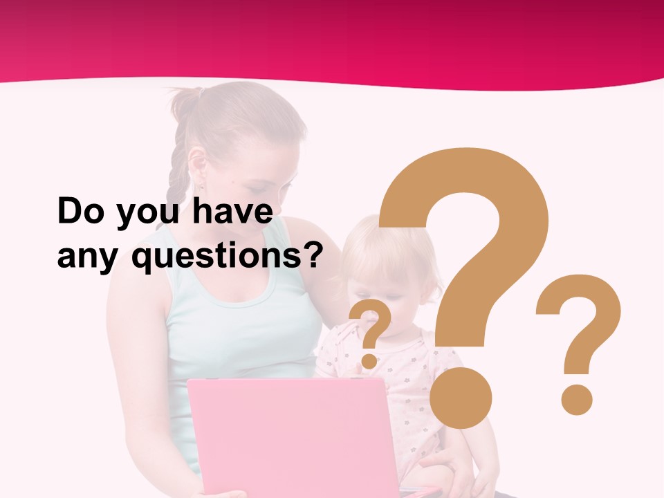 Girl Female Learning PowerPoint Template