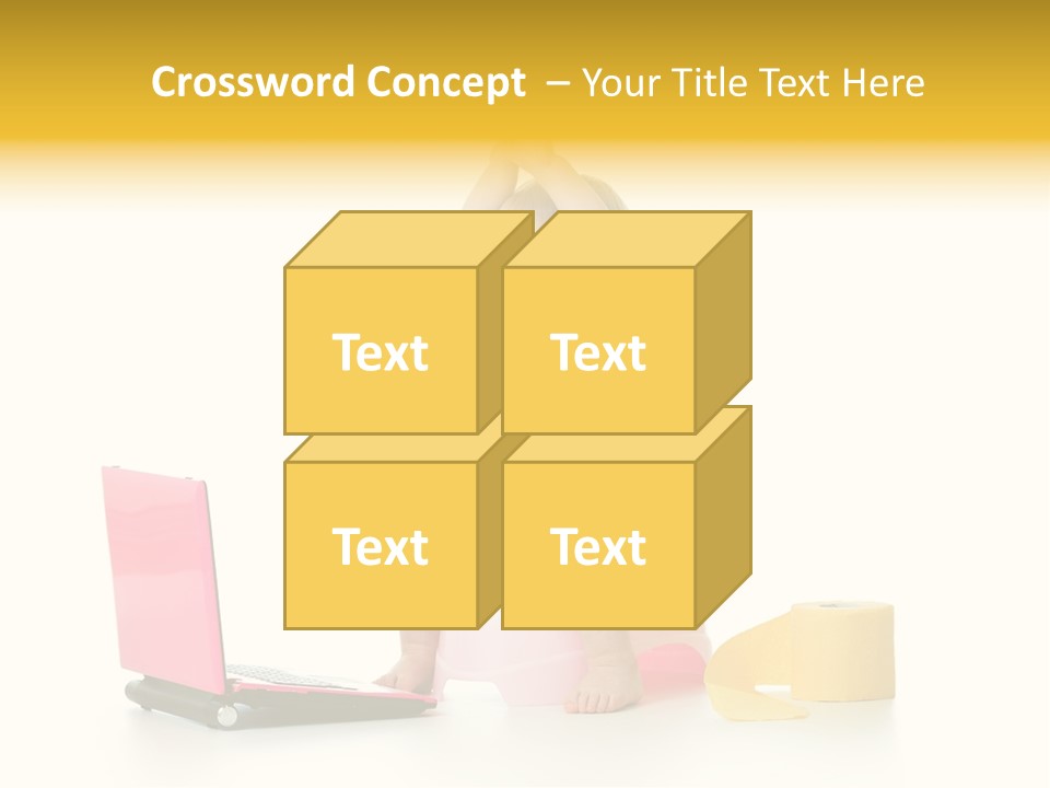Sweet Innocence Sanitary PowerPoint Template