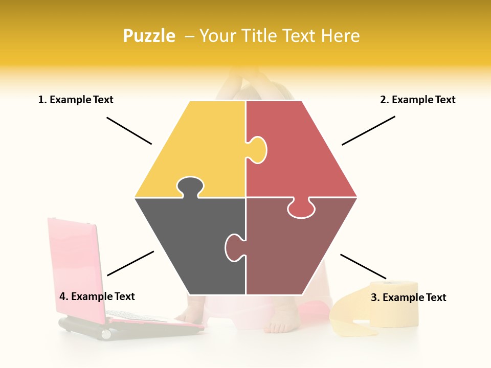 Sweet Innocence Sanitary PowerPoint Template