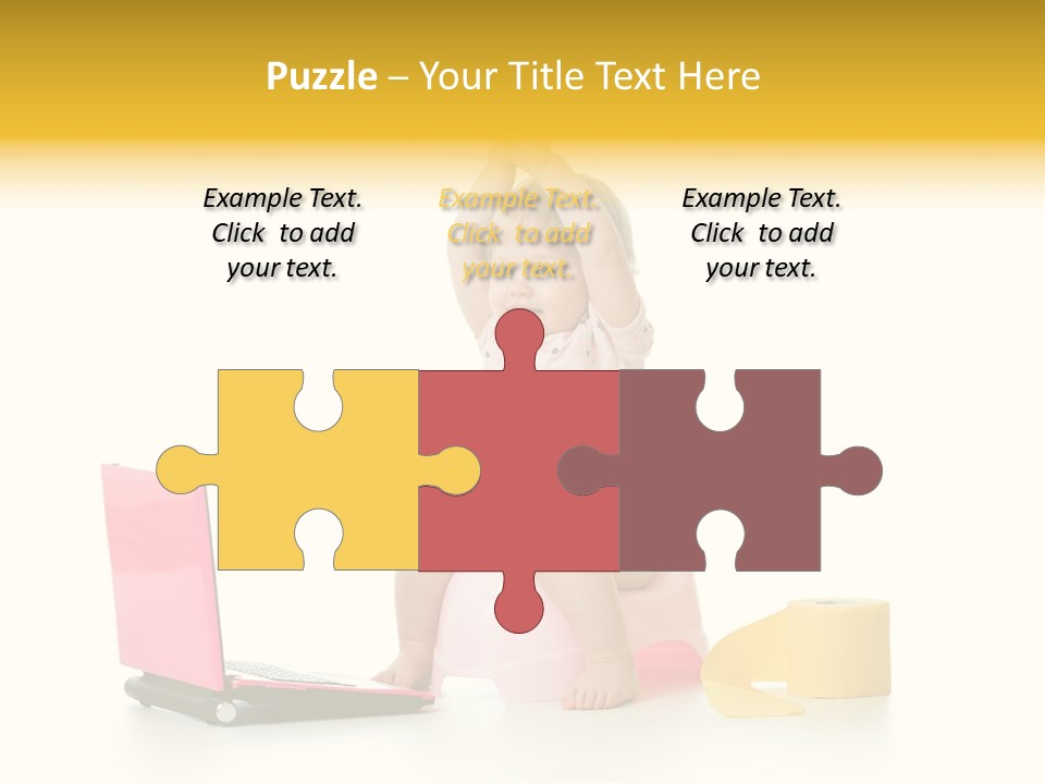 Sweet Innocence Sanitary PowerPoint Template