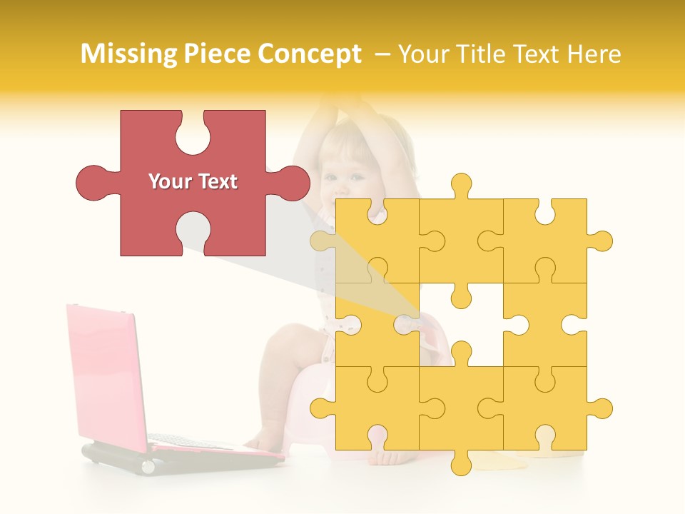 Sweet Innocence Sanitary PowerPoint Template