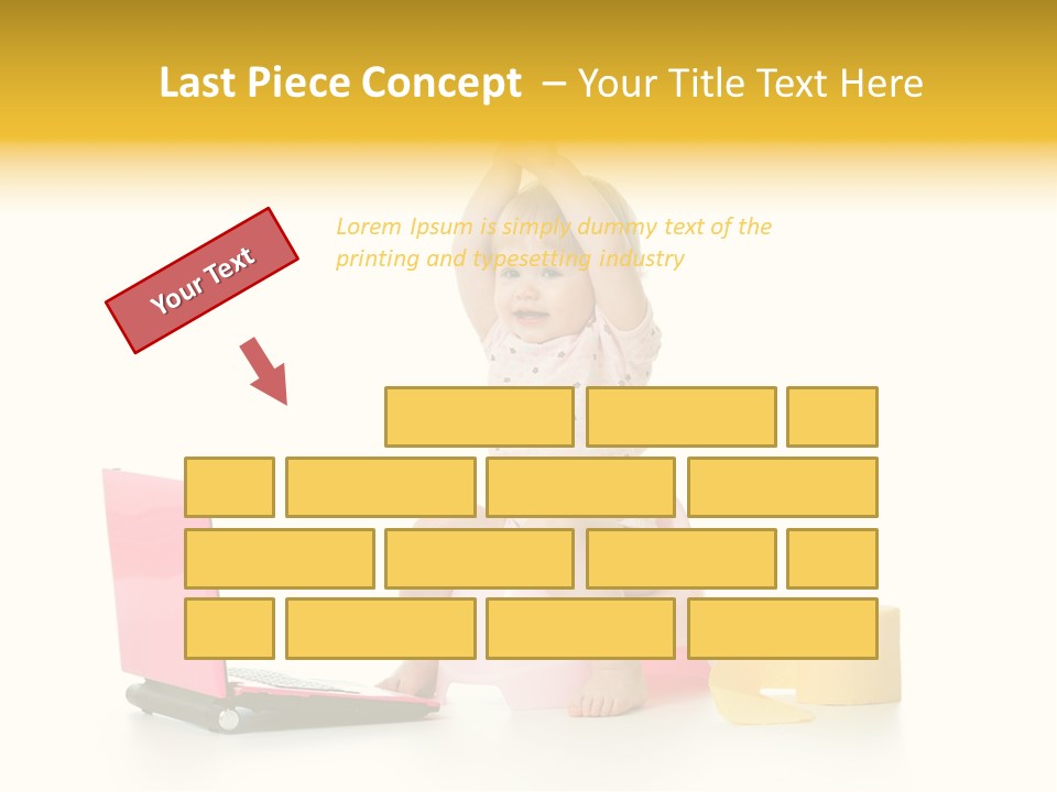 Sweet Innocence Sanitary PowerPoint Template