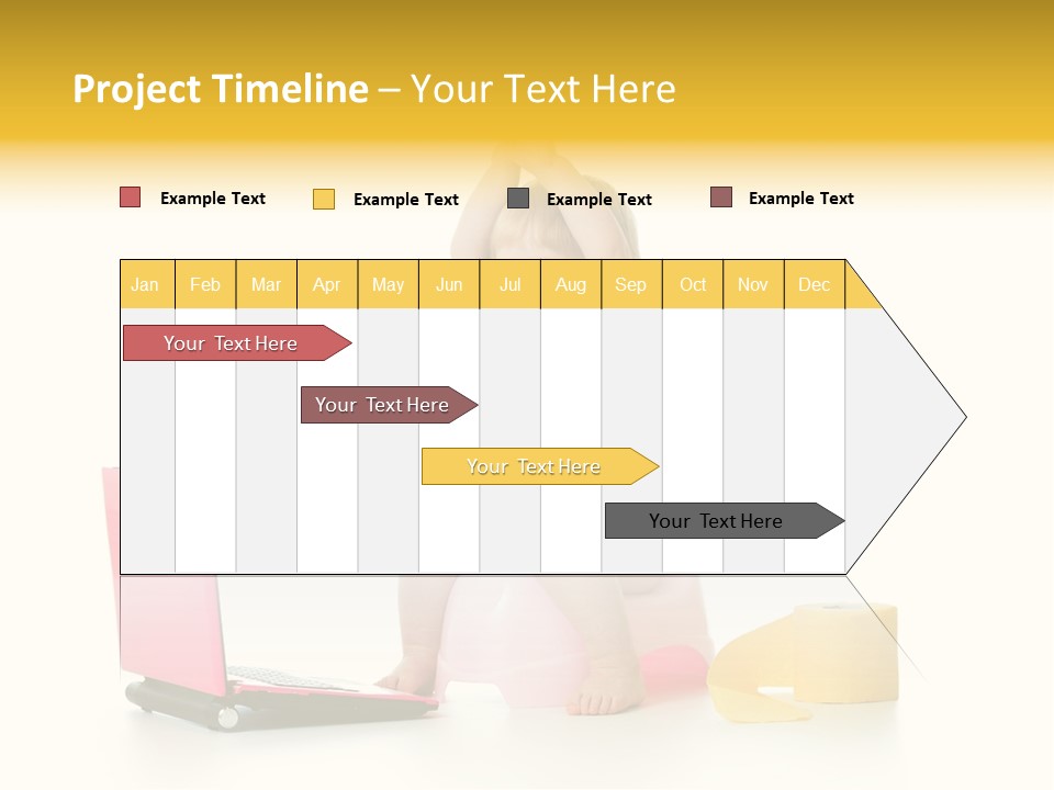 Sweet Innocence Sanitary PowerPoint Template