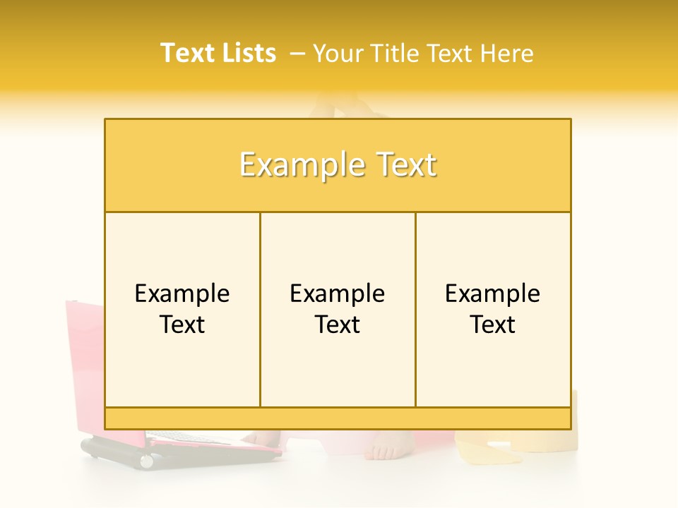 Sweet Innocence Sanitary PowerPoint Template
