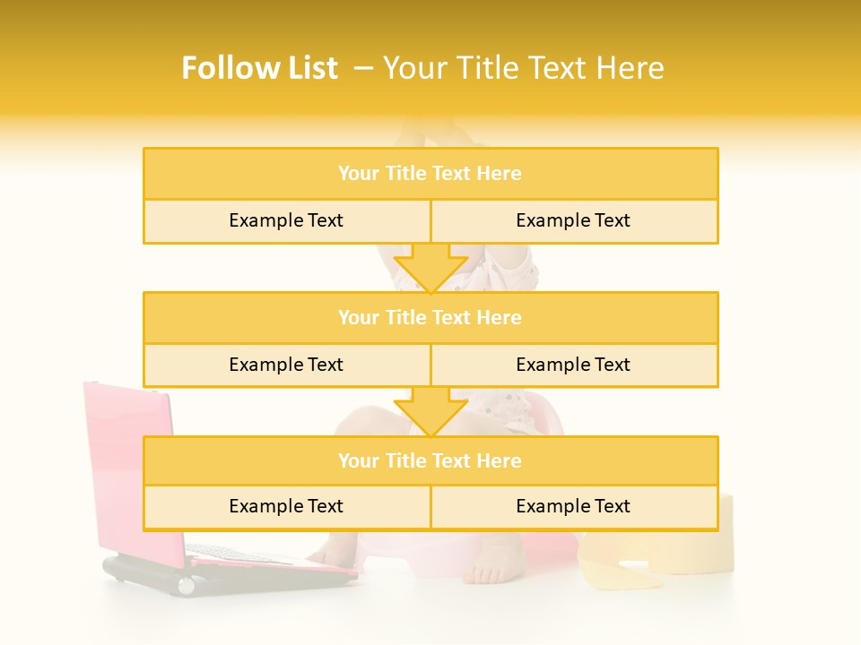Sweet Innocence Sanitary PowerPoint Template