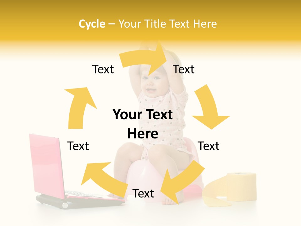 Sweet Innocence Sanitary PowerPoint Template