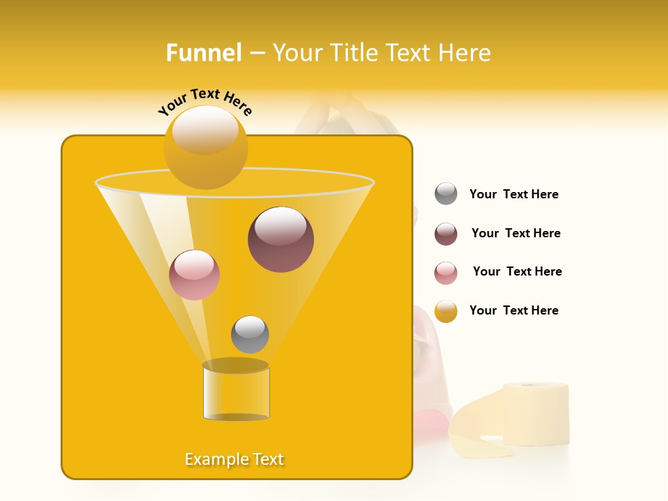 Sweet Innocence Sanitary PowerPoint Template