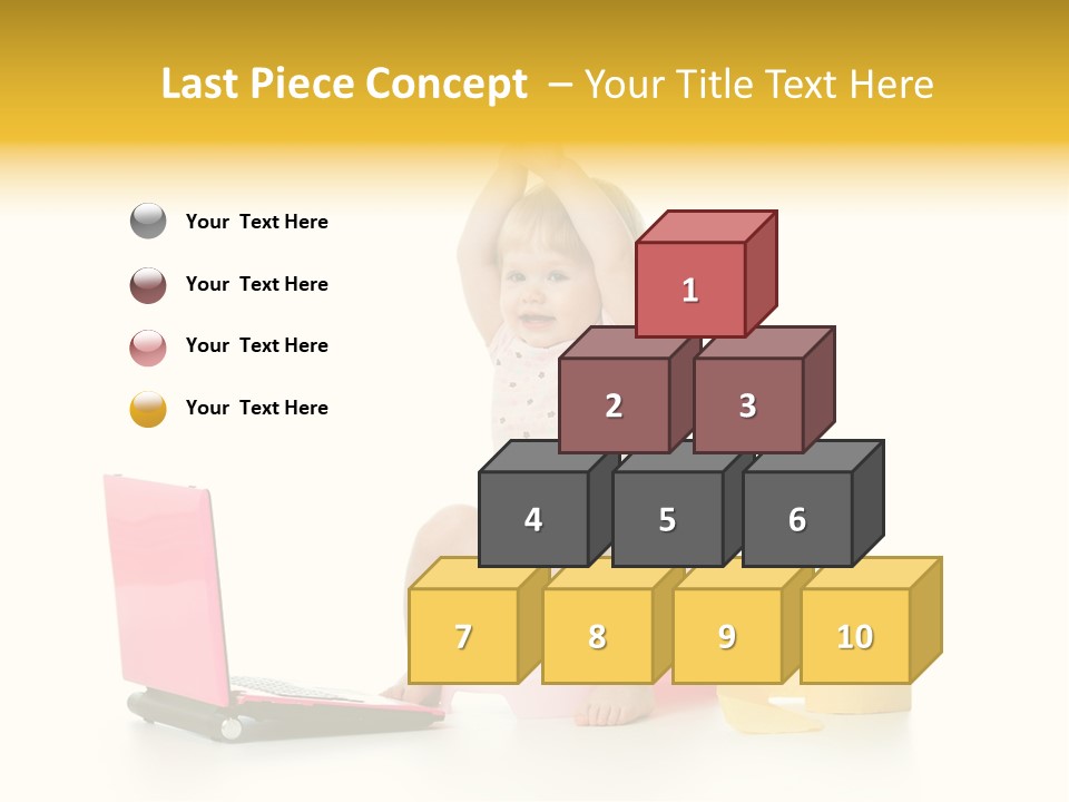 Sweet Innocence Sanitary PowerPoint Template