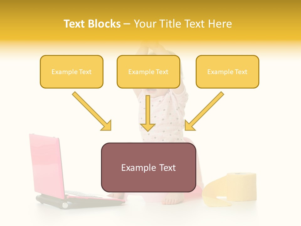 Sweet Innocence Sanitary PowerPoint Template
