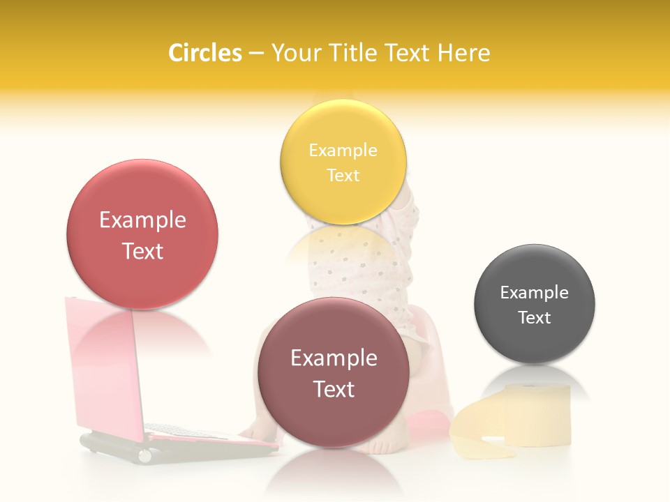 Sweet Innocence Sanitary PowerPoint Template