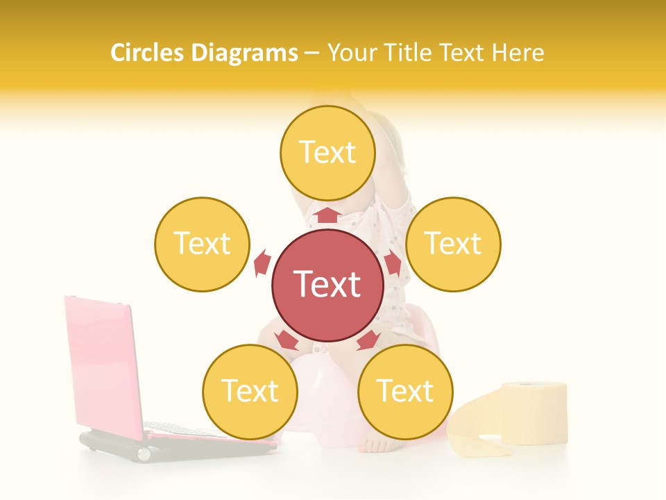 Sweet Innocence Sanitary PowerPoint Template