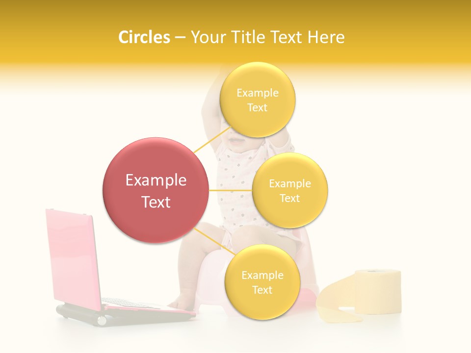 Sweet Innocence Sanitary PowerPoint Template