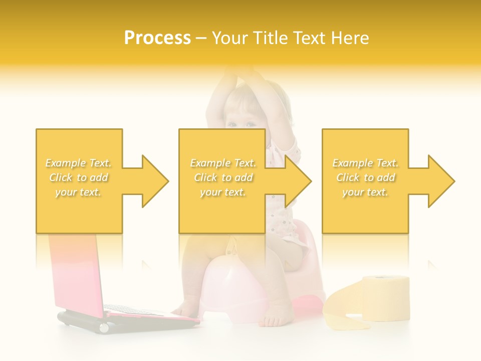 Sweet Innocence Sanitary PowerPoint Template