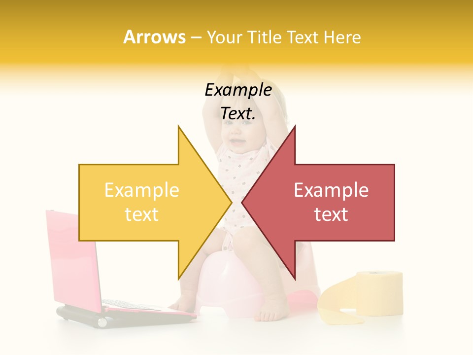 Sweet Innocence Sanitary PowerPoint Template