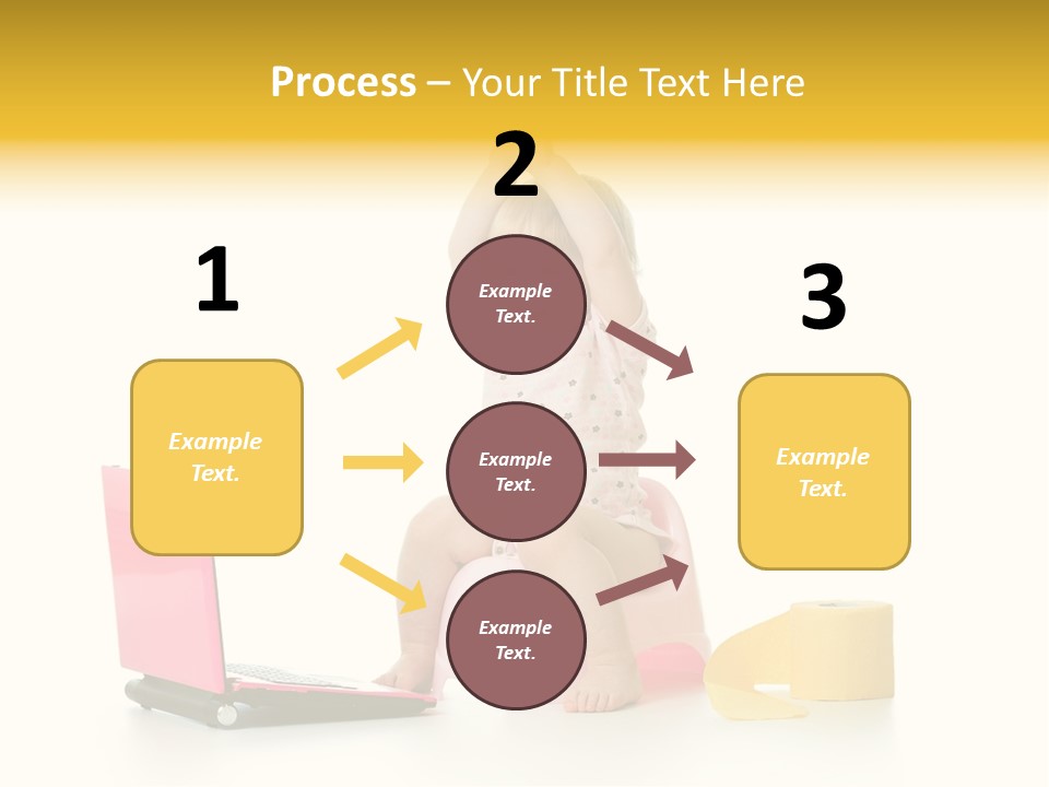 Sweet Innocence Sanitary PowerPoint Template