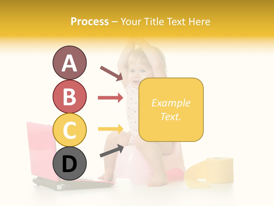 Sweet Innocence Sanitary PowerPoint Template