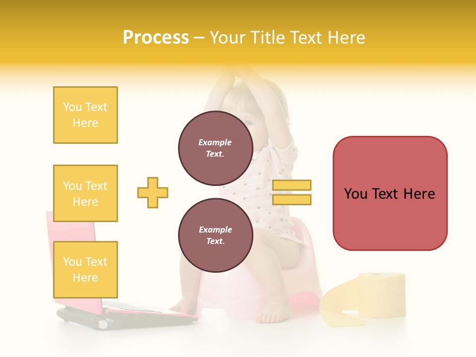 Sweet Innocence Sanitary PowerPoint Template