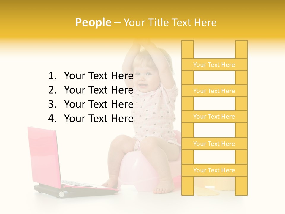Sweet Innocence Sanitary PowerPoint Template