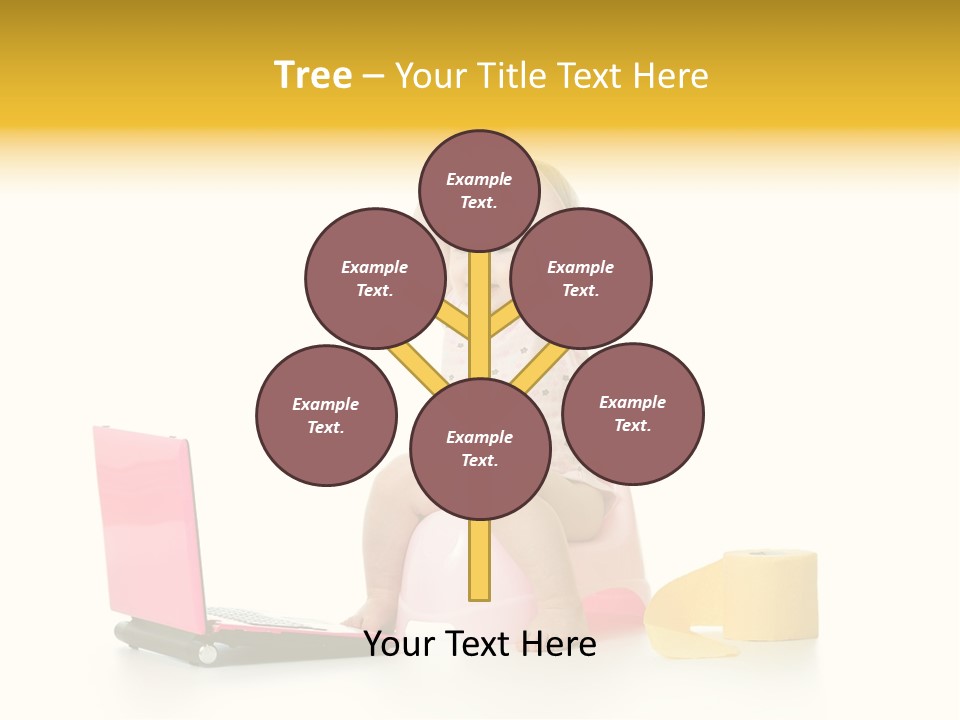 Sweet Innocence Sanitary PowerPoint Template