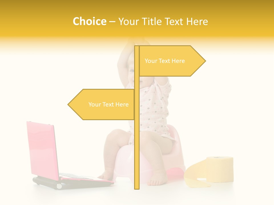 Sweet Innocence Sanitary PowerPoint Template