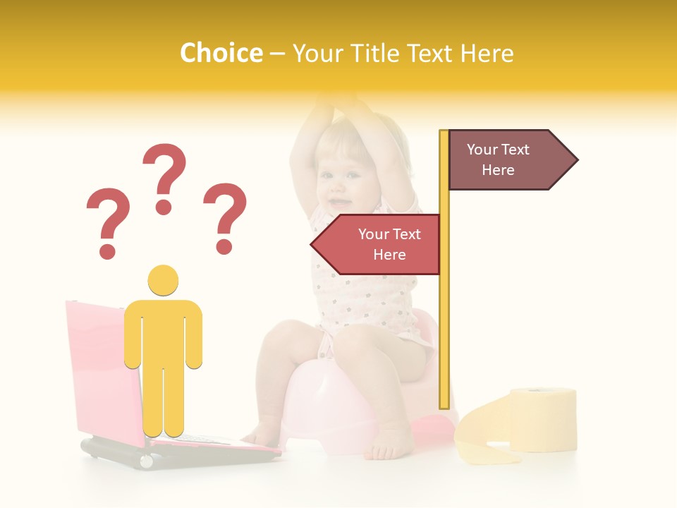 Sweet Innocence Sanitary PowerPoint Template