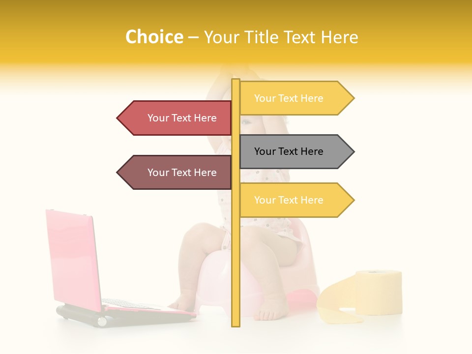 Sweet Innocence Sanitary PowerPoint Template