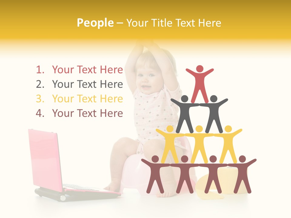 Sweet Innocence Sanitary PowerPoint Template