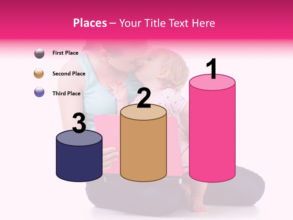 Relation Pretty Girl PowerPoint Template