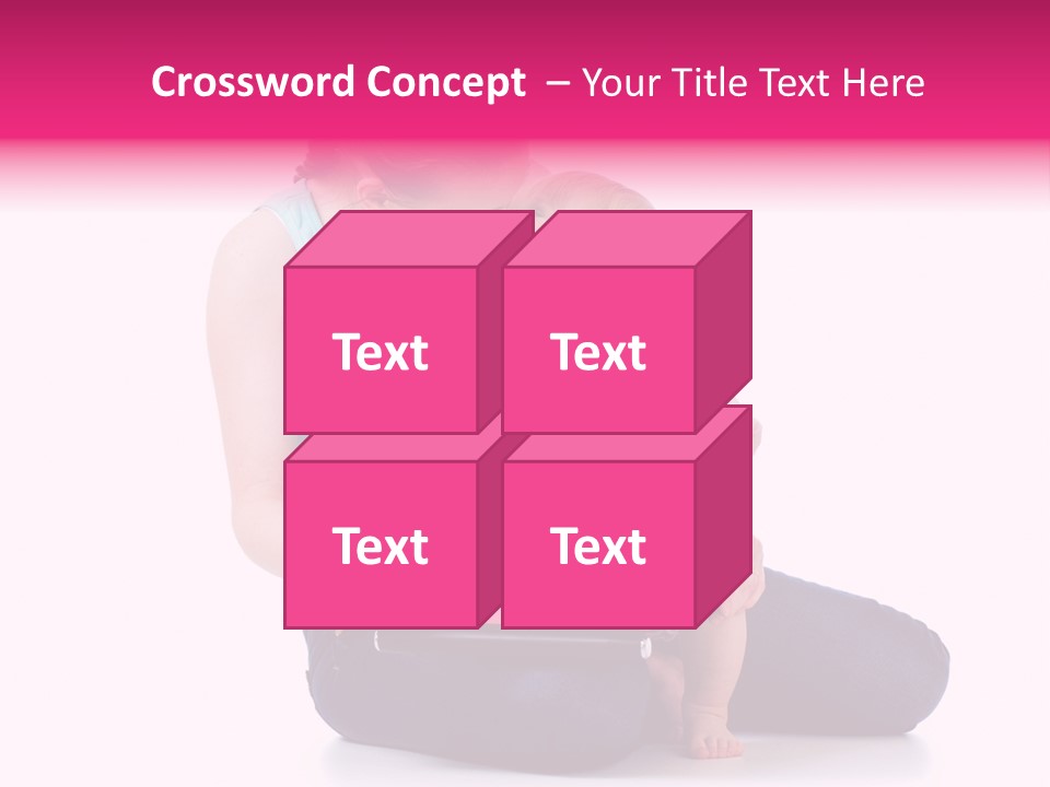 Relation Pretty Girl PowerPoint Template