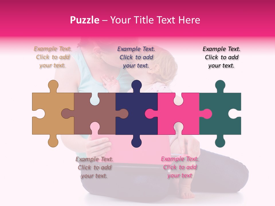 Relation Pretty Girl PowerPoint Template