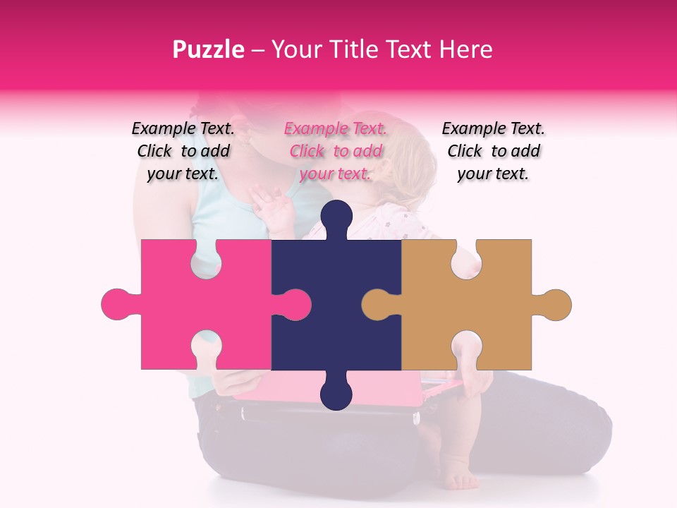 Relation Pretty Girl PowerPoint Template