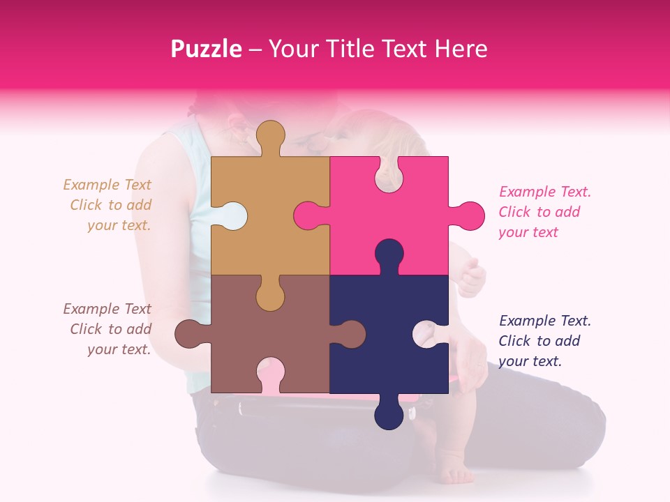 Relation Pretty Girl PowerPoint Template