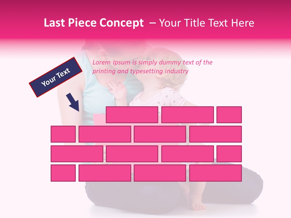 Relation Pretty Girl PowerPoint Template