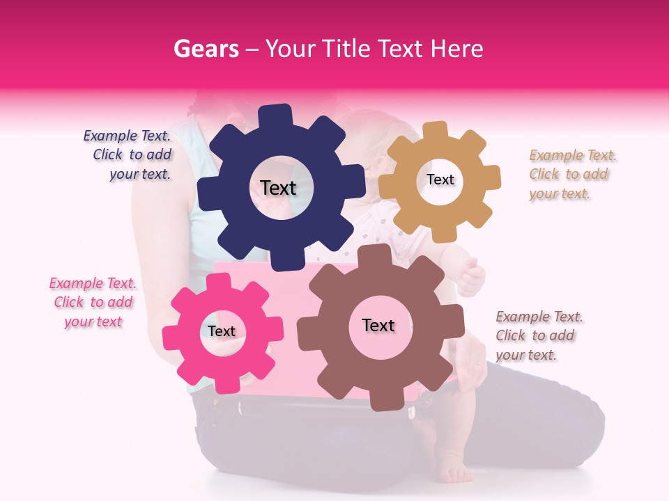 Relation Pretty Girl PowerPoint Template